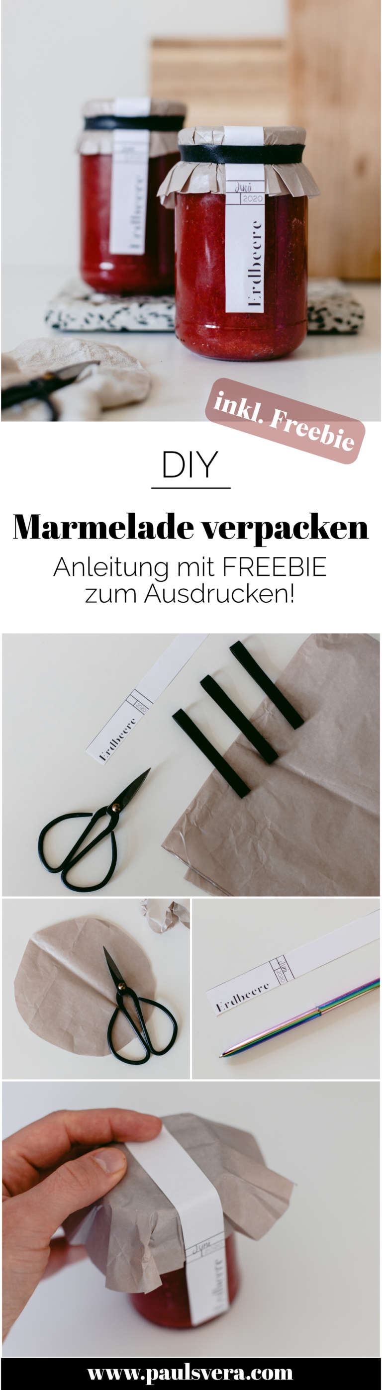 Studiovea Schon Verpackt Marmeladen Etiketten Zum Ausdrucken