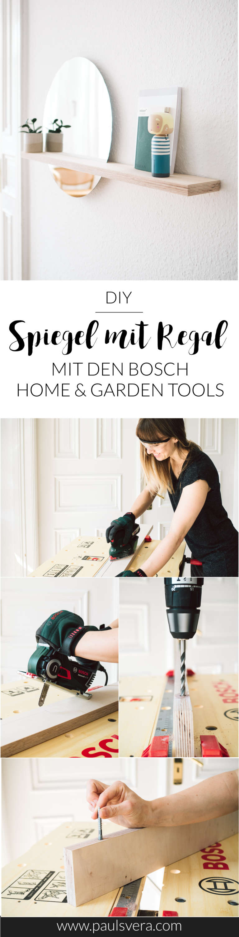 Bosch Diy Spiegel Mit Regal Selber Machen Paulsvera