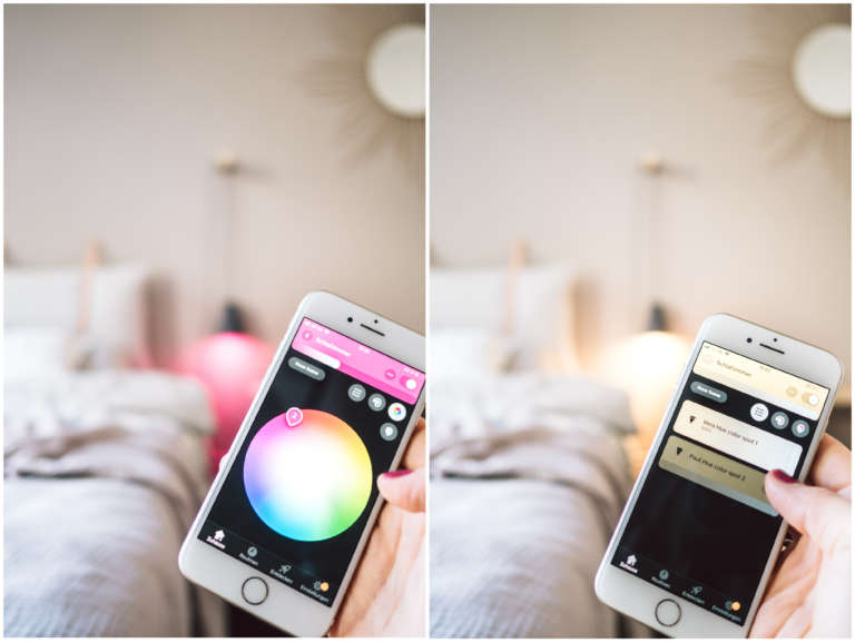 Collage Philips Hue App 2