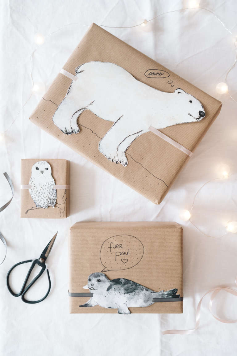 Diy Ideen Geschenke Verpacken Niedlich Suss Kindergeschenke Tiere Paulsvera 2