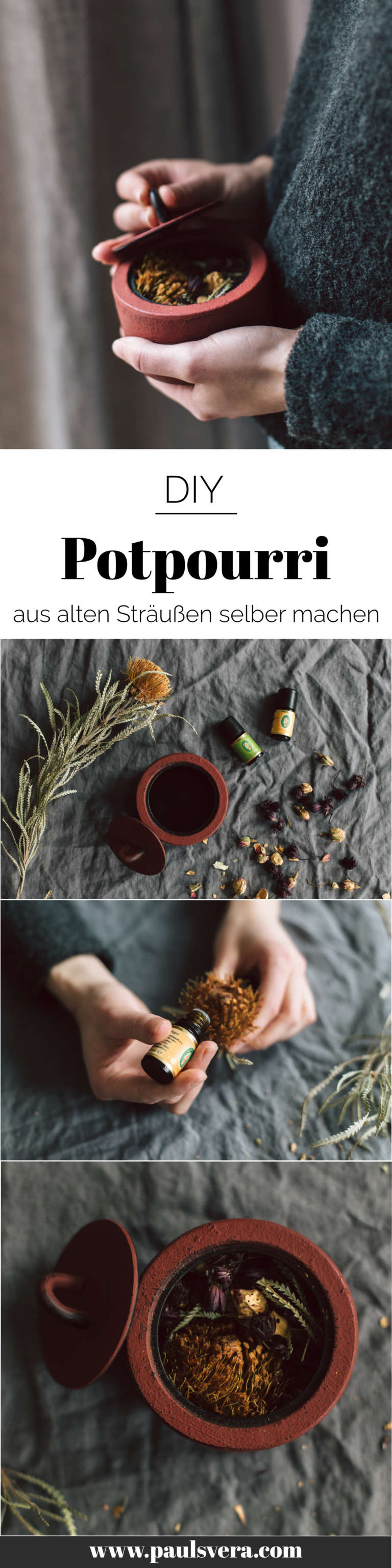 Diy Potpourri Selber Machen Upcycling Idee Aus Alten Straussen Paulsvera