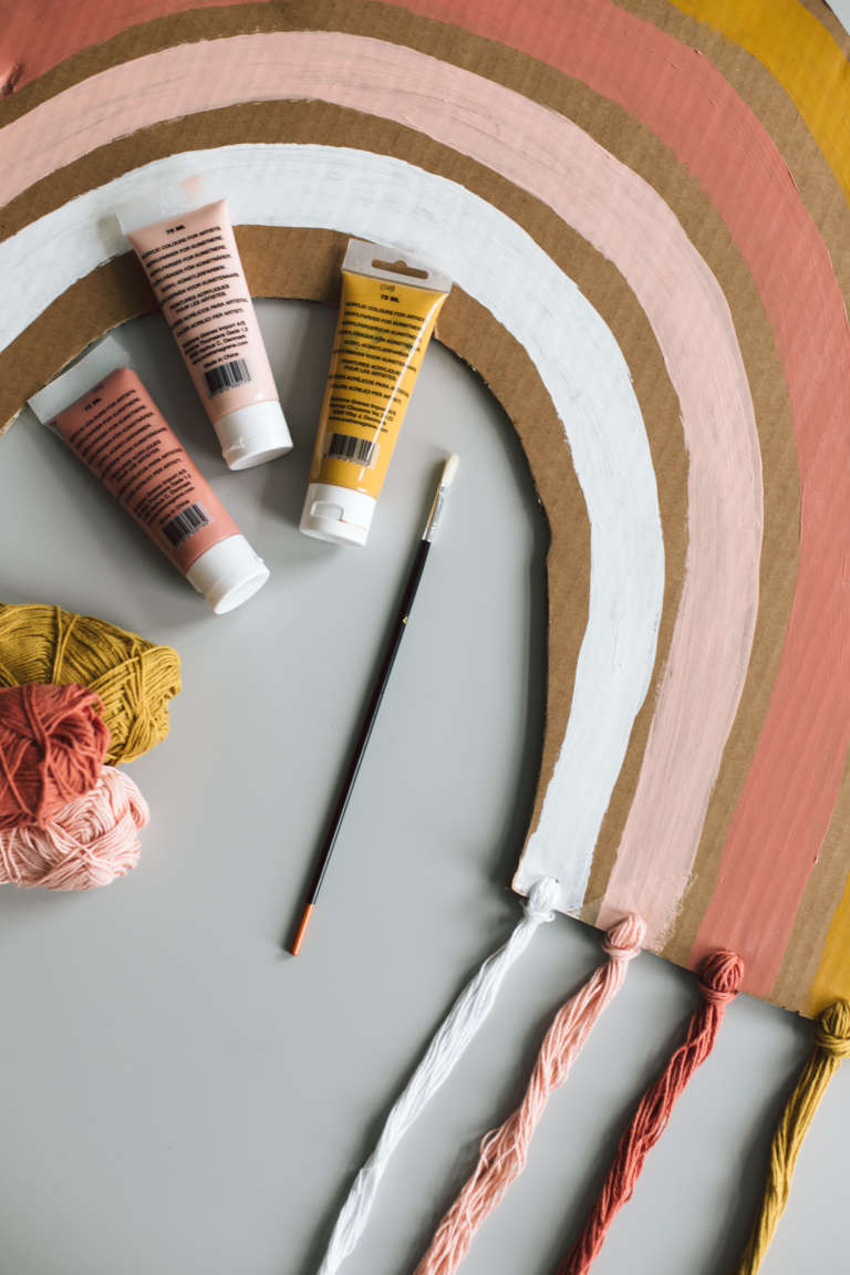 Diy Regenbogen Kinderzimmer Deko Selber Machen Paulsvera 2