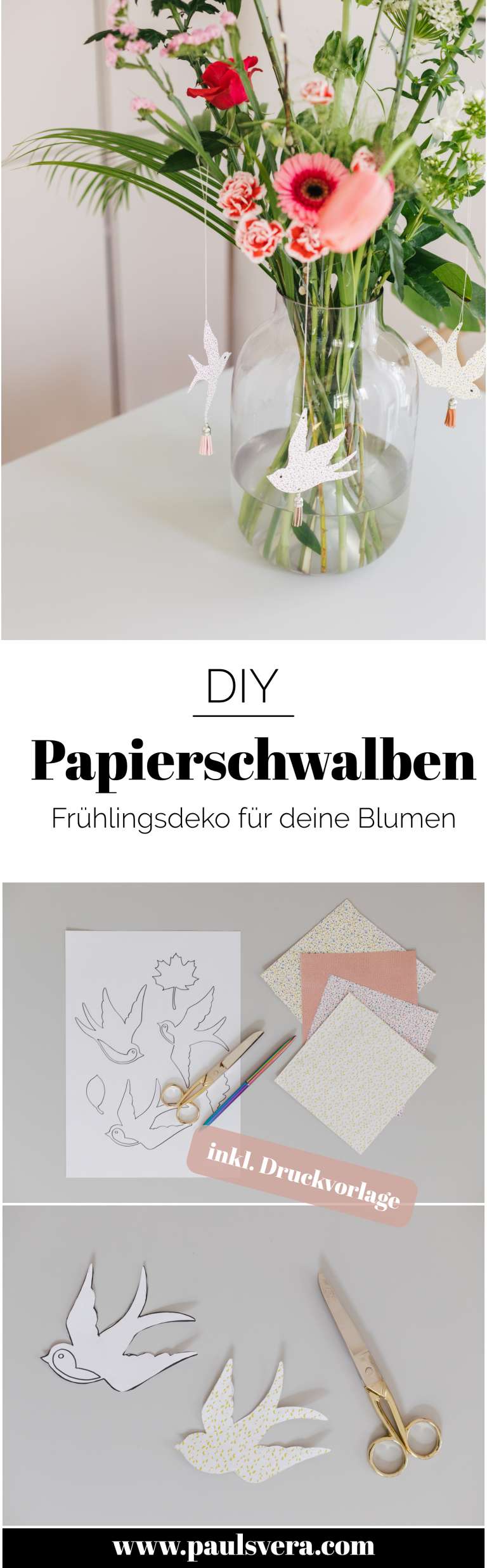 Papierschwalbe Anleitung