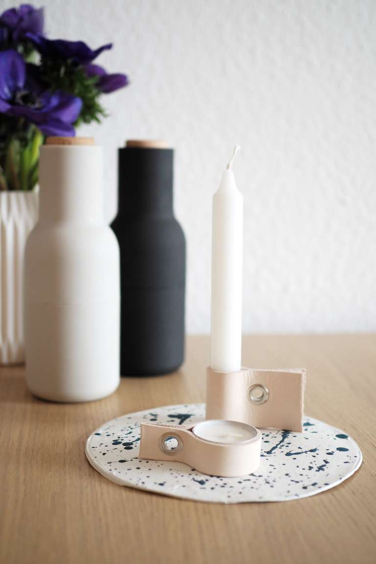 Scandi Look_DIY-Kerzenhalter aus Leder_paulsvera_3